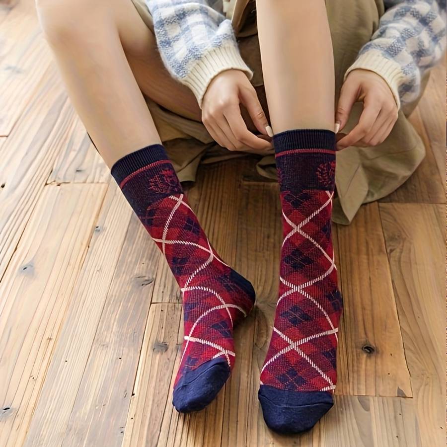 Women S Socks Color Red Size Onesize
