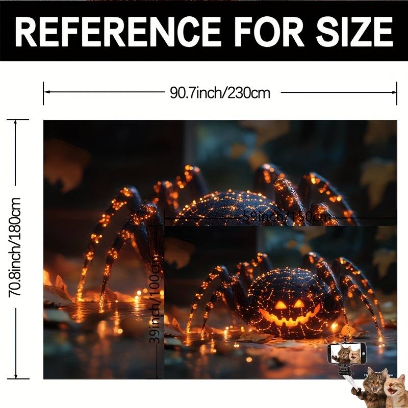 Halloween Decorations Size 70.8 X 90.5Inch