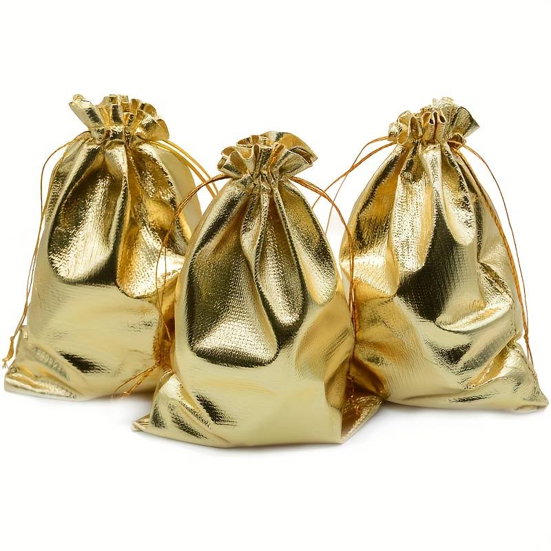 Gift Bags Color Silvery Size 7.01 X 8.99Cm