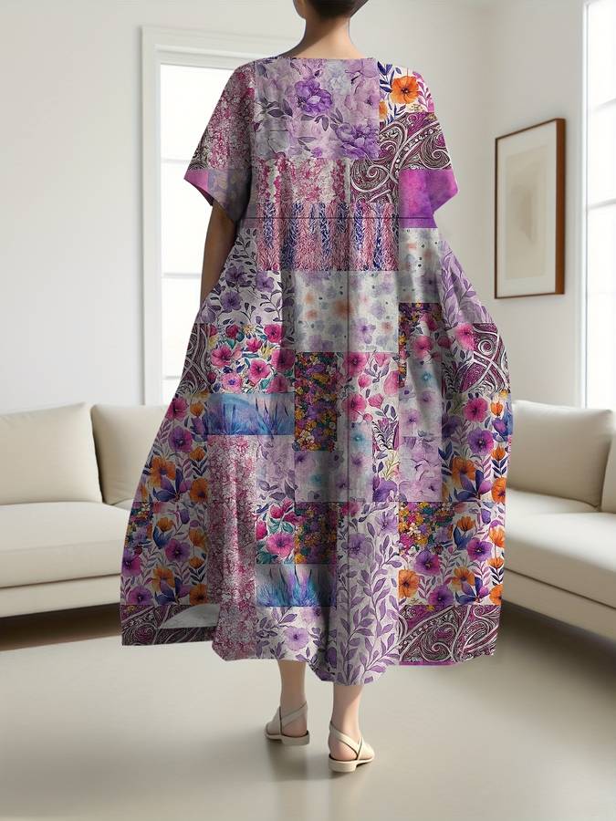 Women S Dress Color Mixed Colors Size 5Xl