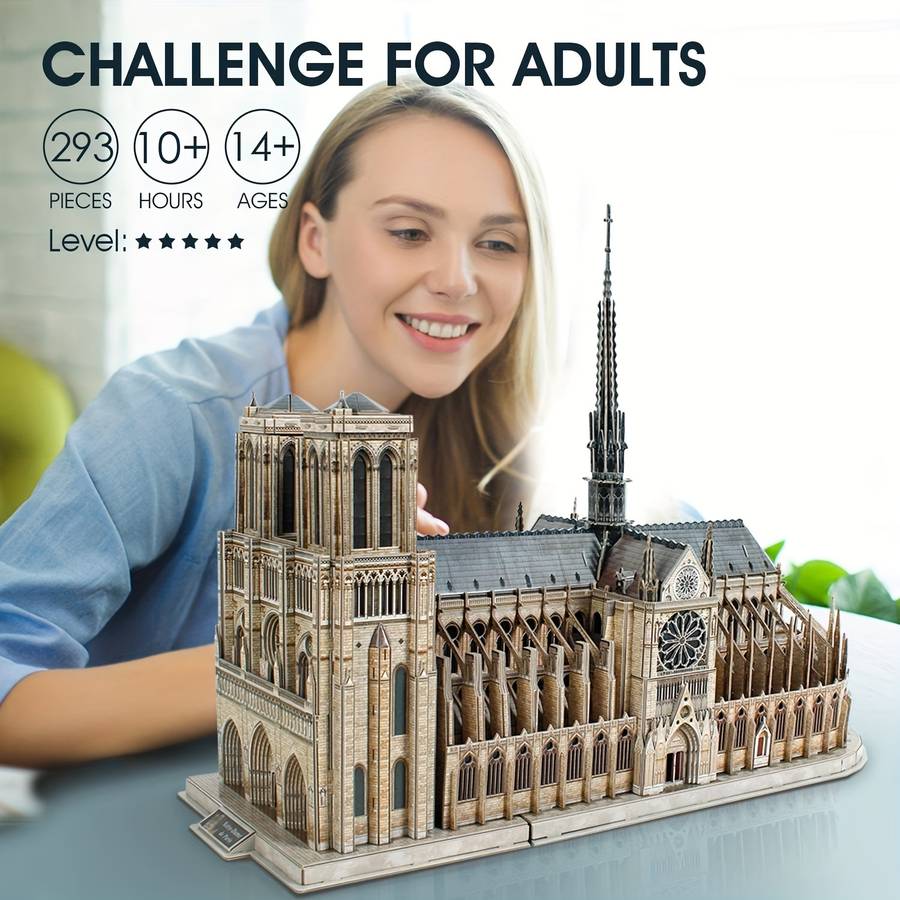 Building Toy Architectural Model Toy Set Items Notre Dame De Paris