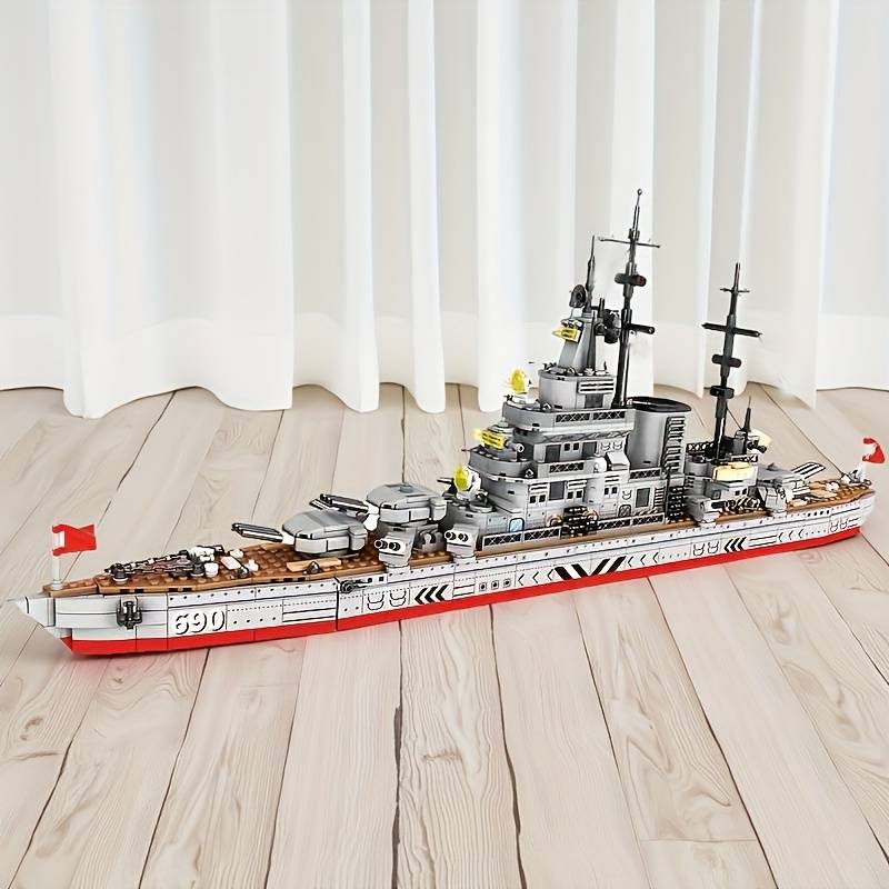 3D Jigsaw Puzzle Model Ship Style 1420Pcs Warship Model