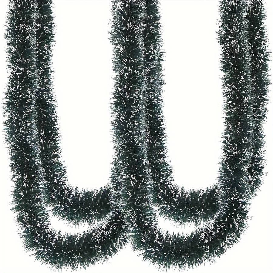 Christmas Decorations Color White Green Size 16.4 Feet   5 Meters