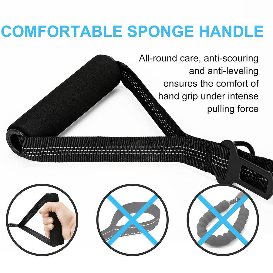 Dog Leash Color Black Size Onesize