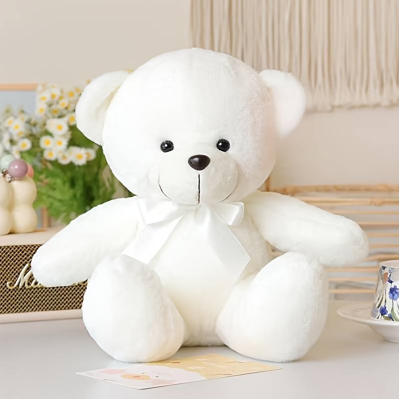 Toy Doll Size 20Cm 7.87In Style 3Pcs Teddy Bear White  Add    Light Brown  Add    Pink