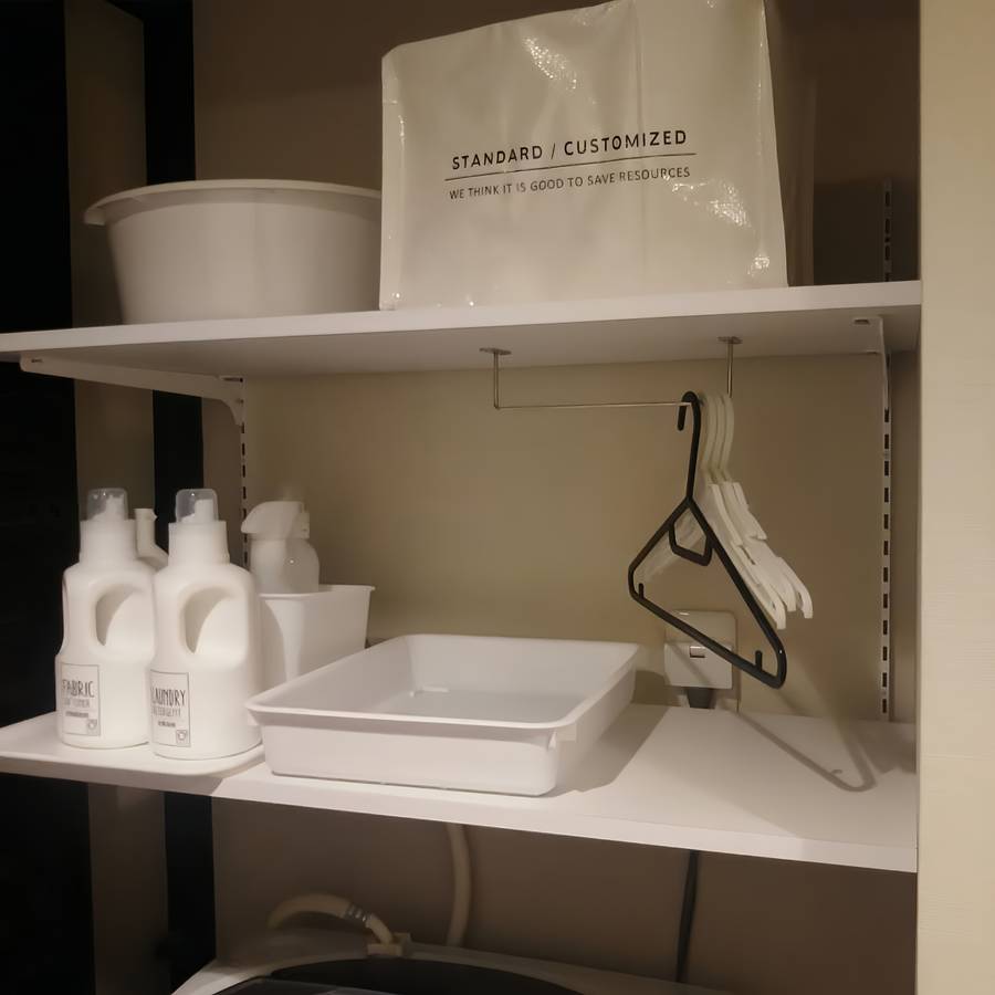 Bathroom Storage Rack Model Metal Hanger  4 Screws