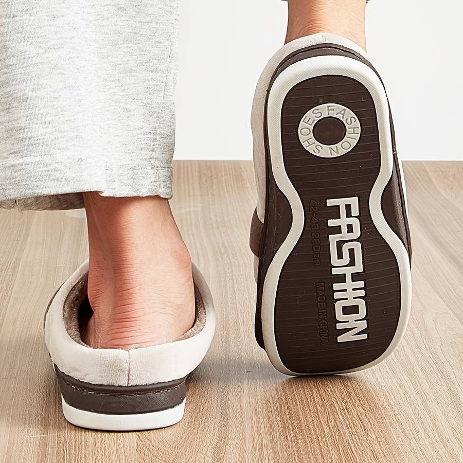 Cotton Slippers Color Tawny Sizeuk 11.5-12