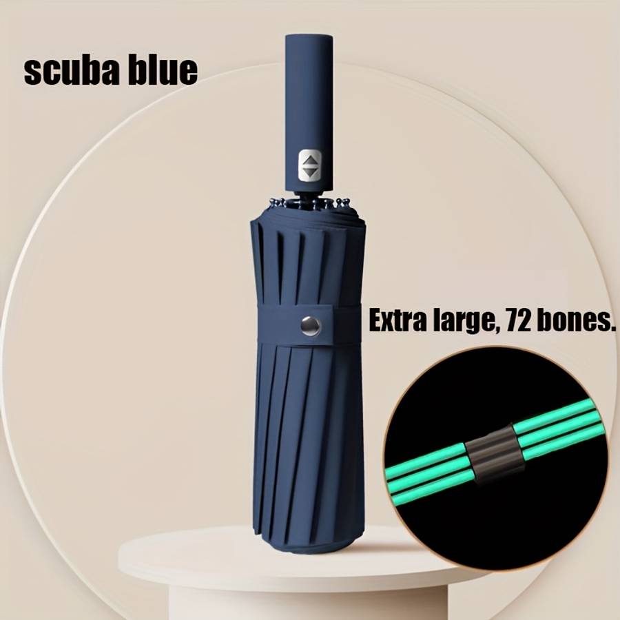 Umbrella Color 12K Dark Blue 33 Automatic Umbrella