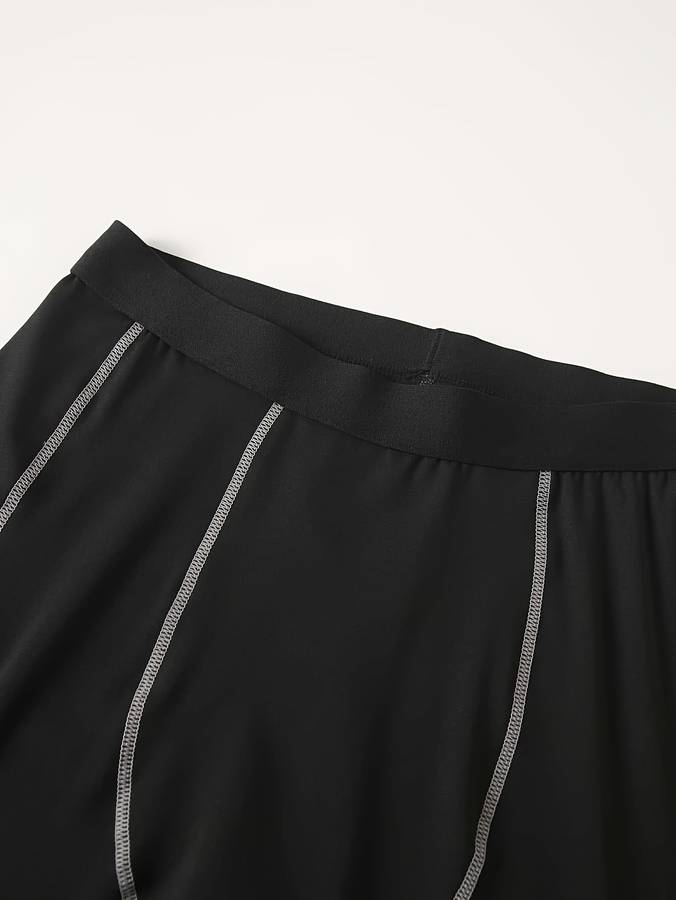 Thermal Underwear Color Black Orange Line Sizes