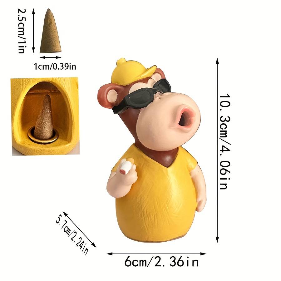 Incense Burner Model  Monkey Aromatherapy Burner