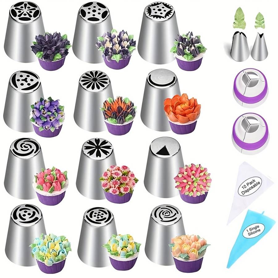 Professional Cake Decorating Head Quantity 27Pcs