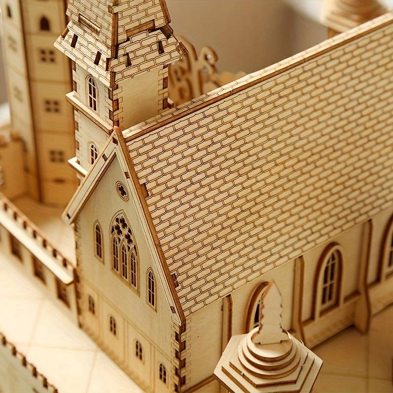 Building Toy Architectural Model Toy Set Model Lost Castle
