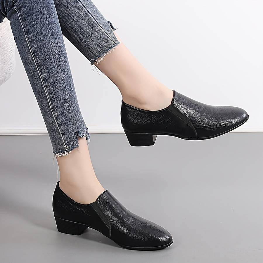 Women S High Heels Color Bright Black Sizeuk 6