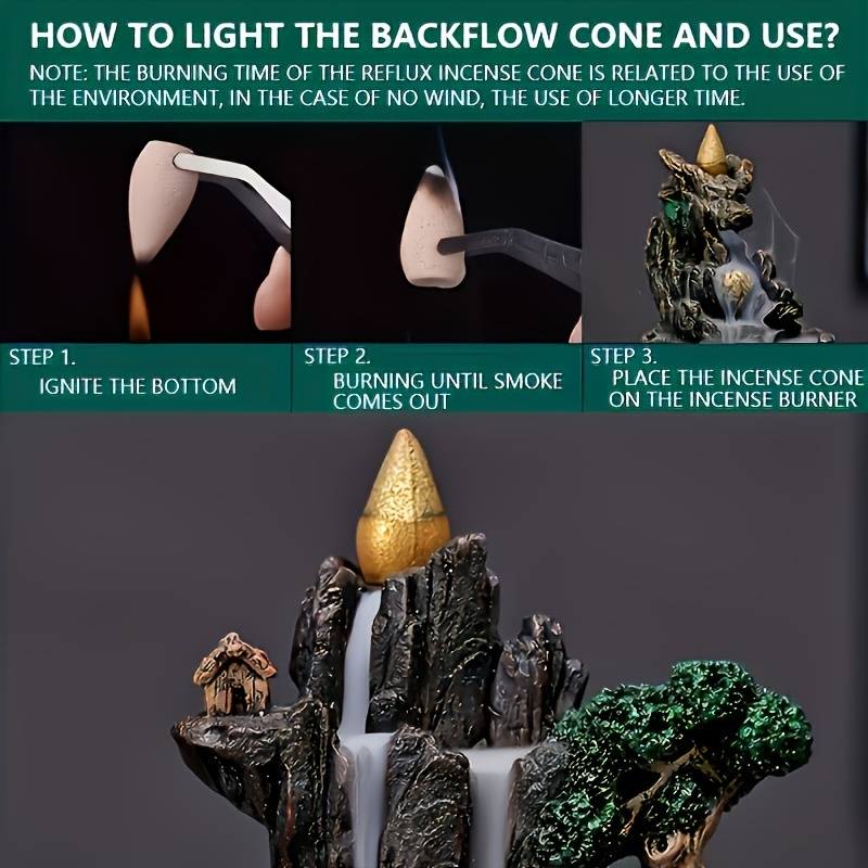 Incense Burner Items  Waterfall