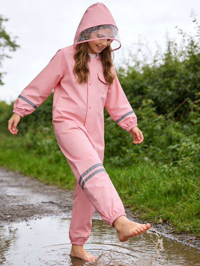 Raincoat Pink Size 8Y