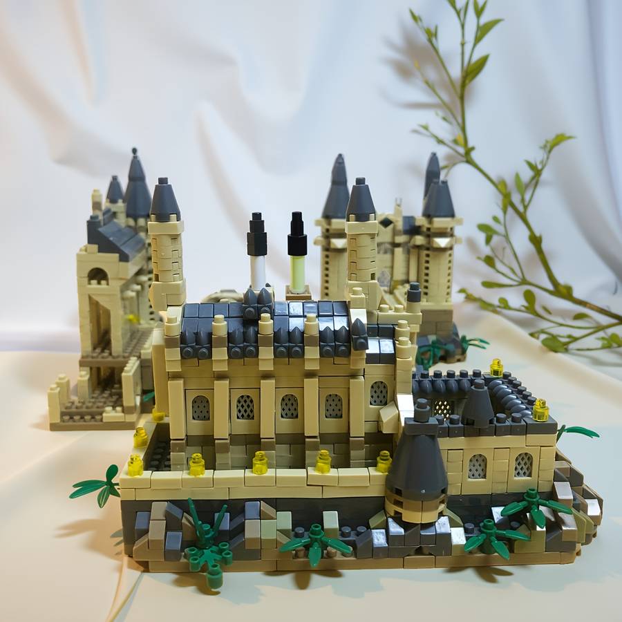 Building Toy Architectural Model Toy Set Model Castle 1100Pcs