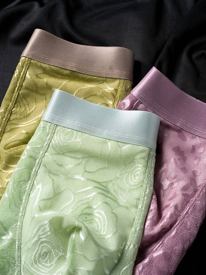 Mens Underwear Color 3Pcs Random Color Mixing Sizexxl
