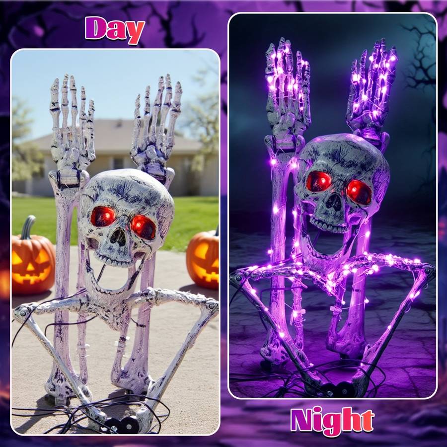 Halloween Decorations Color Orange Light