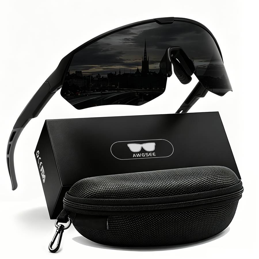 Cycling Glasses Color C5 Purple Box