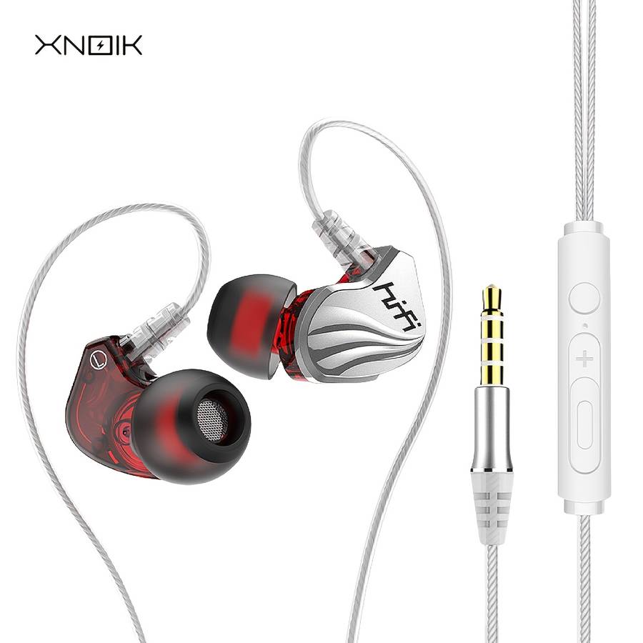 Wired Headphones Grey Items Style A 3.5Mm Earphone