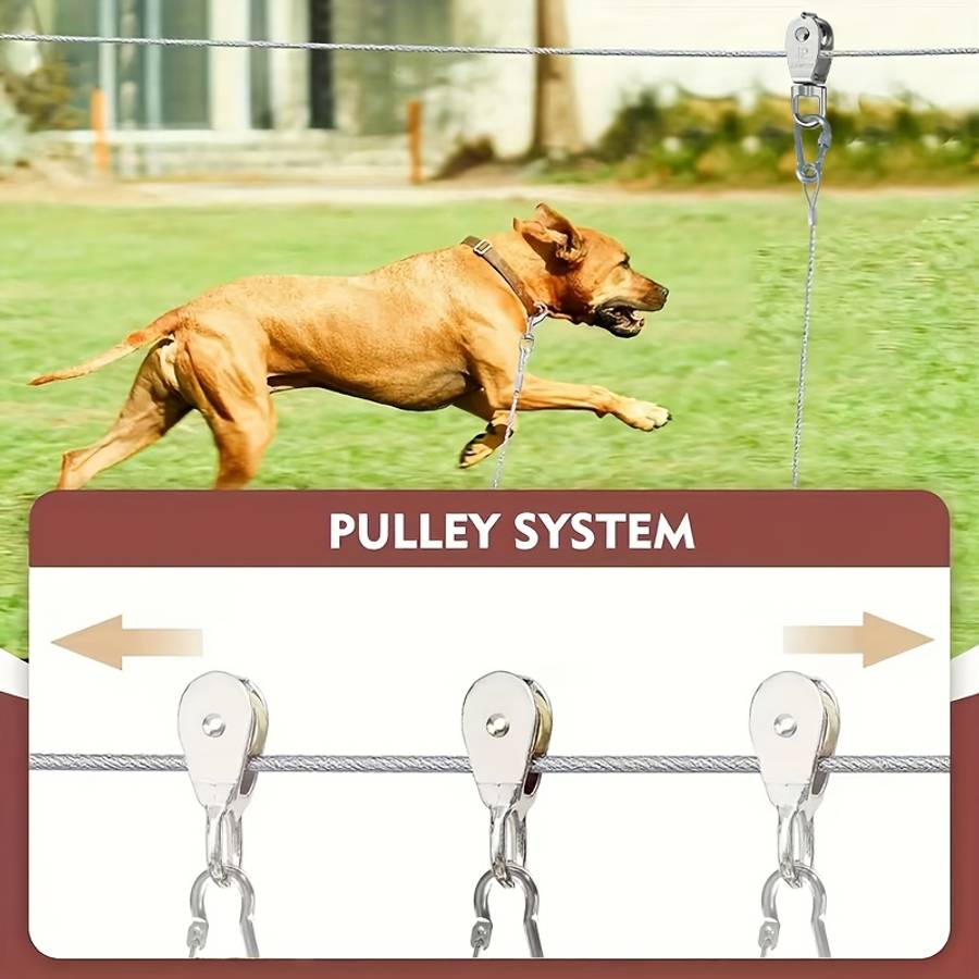 Dog Leash Color Silvery Grey Size M