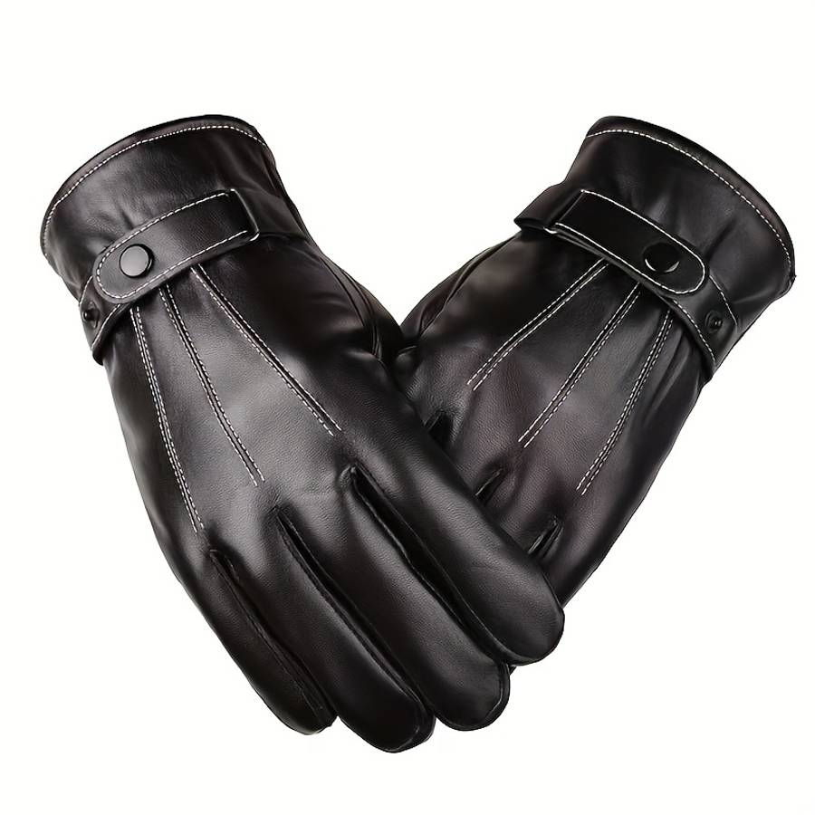 Winter Gloves Color Black