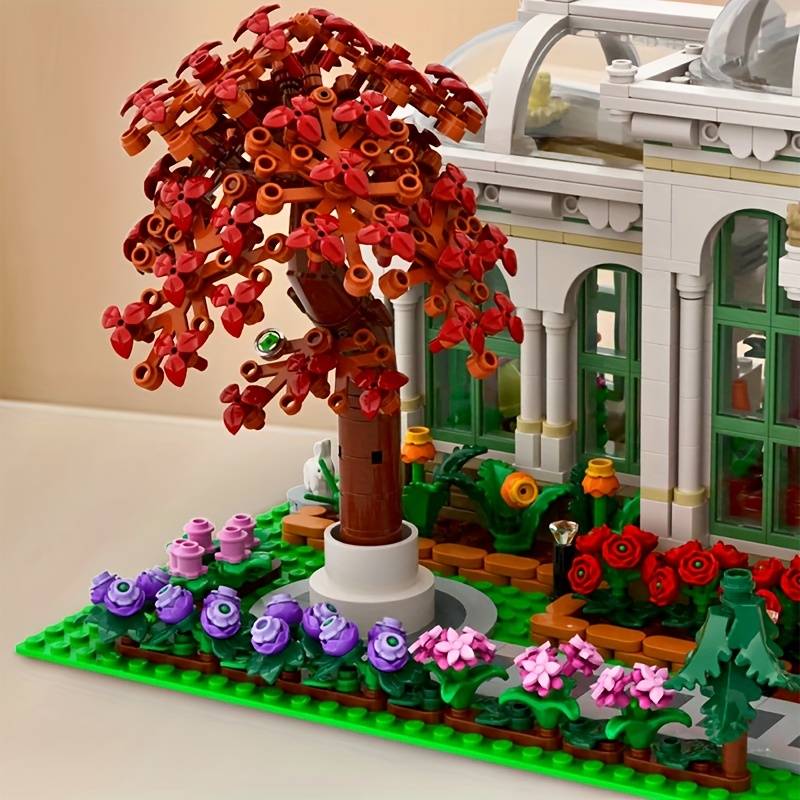 Building Toy Architectural Model Toy Set Style Botanical Garden
