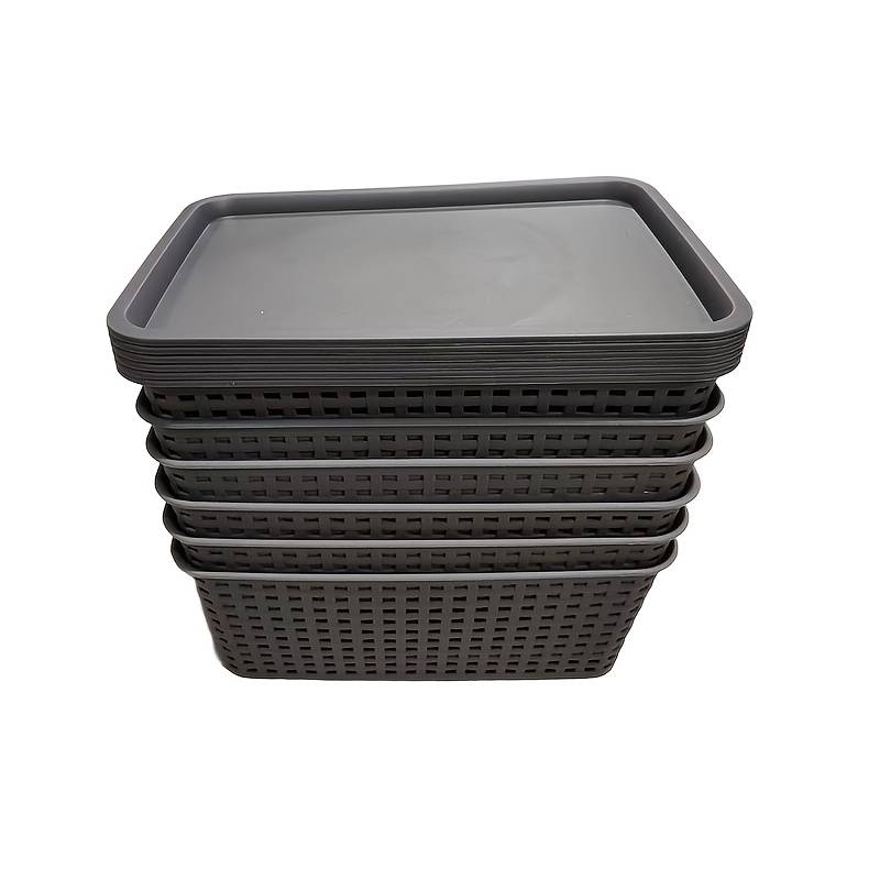 Storage And Organizationcolor Gray 6 Piece Set With Cover