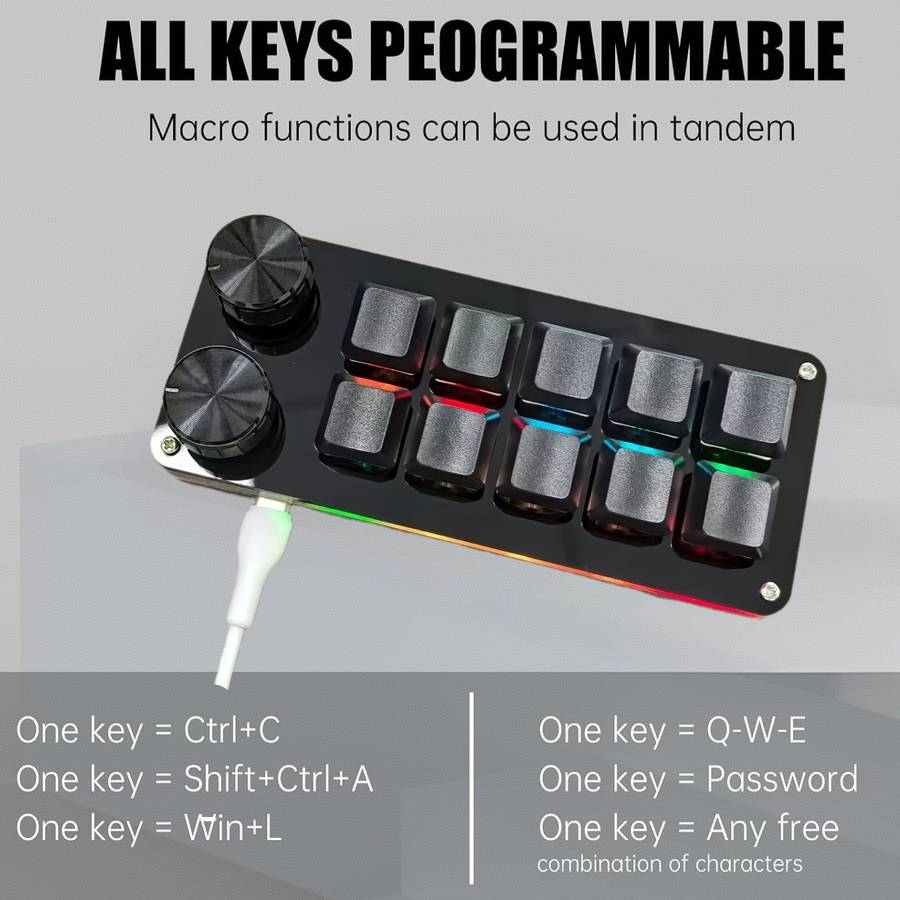 10-Key Mechanical Keyboard