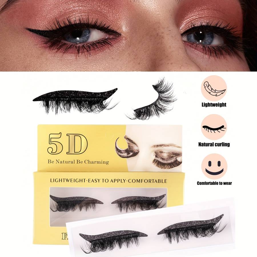 5 Pairs Volume Cluster Lashes Color 1 Pair Of Each The 5 Colors
