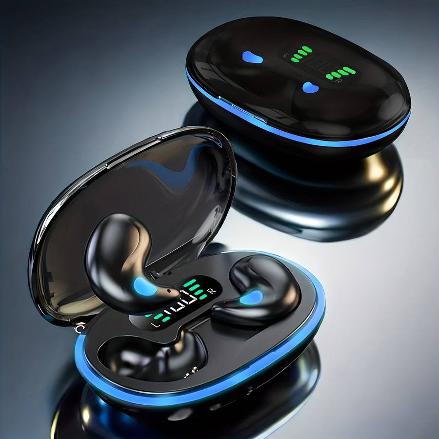 Rechargeable Wireless Earbuds Headphones Headset