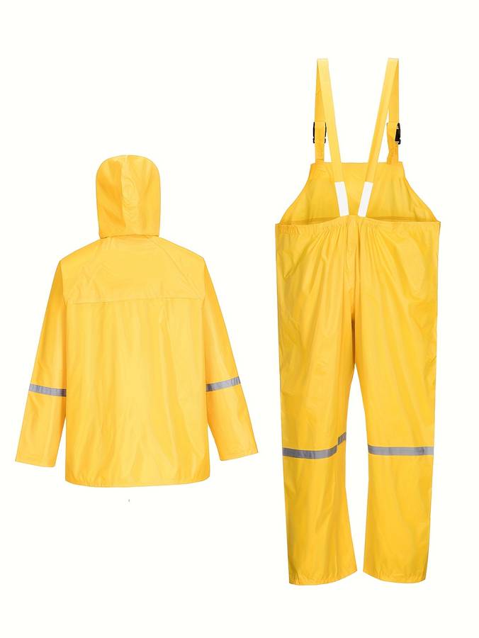 Raincoat Yellow Size L