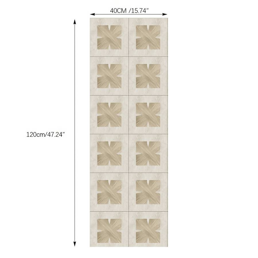 Self Adhesive Floor Stickers 40*120Cm 15.75*47.2In
