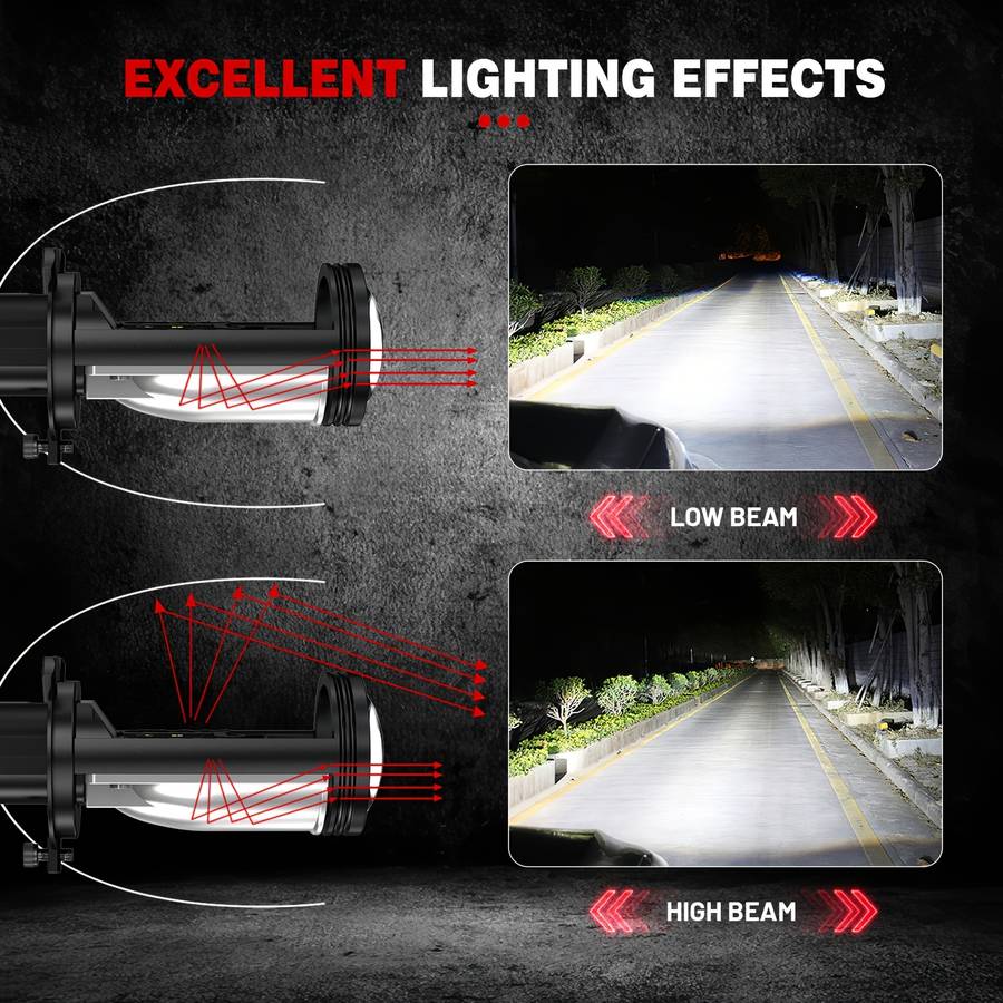 Car Lights Items H4Lefthand Drive2Pcs