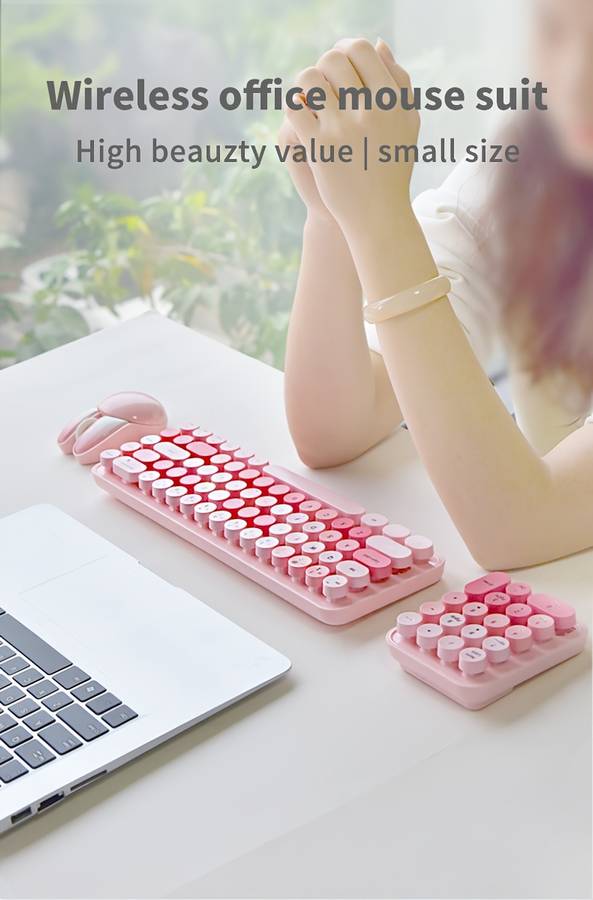 Keyboard Color Pink