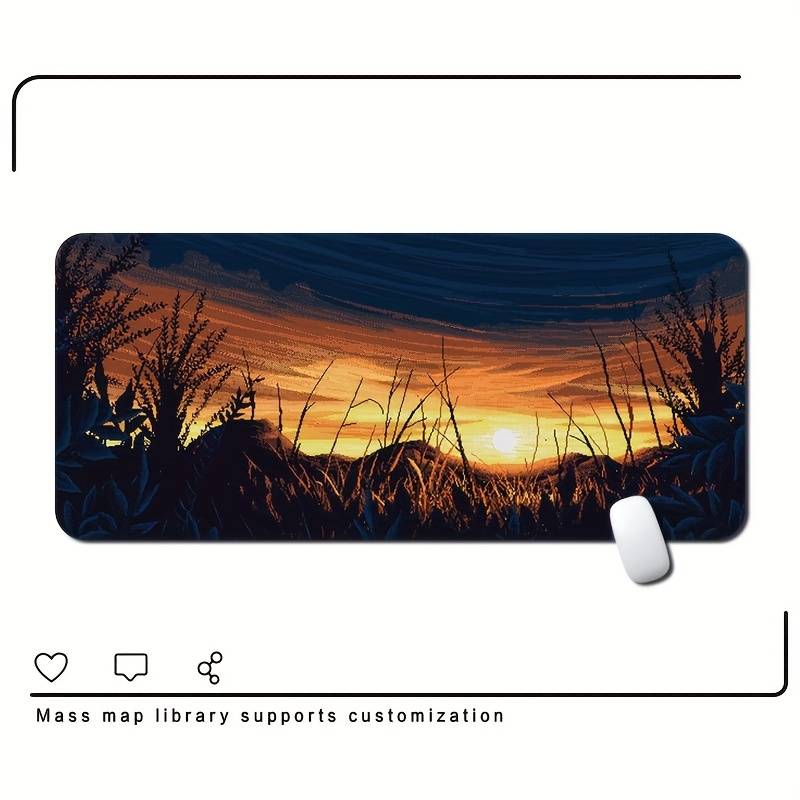 Mouse Pad Size 23.6X11.7Inch 60X30Cm