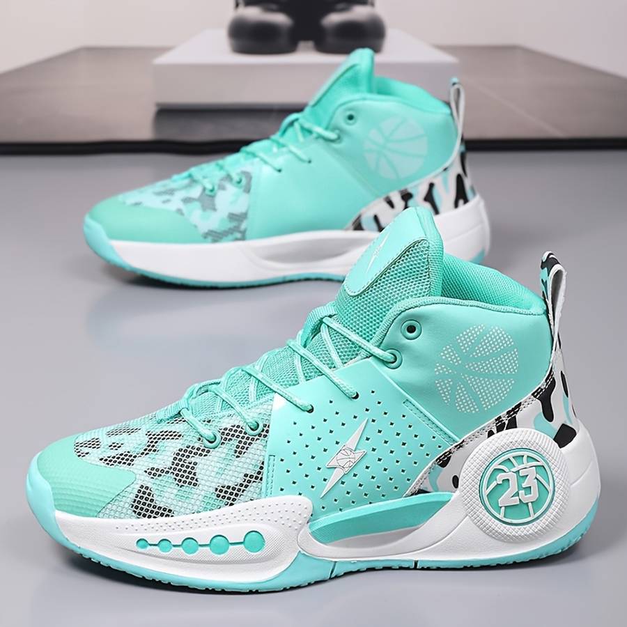 Basketball Shoes Color Lake Blue Sizeuk 5.5
