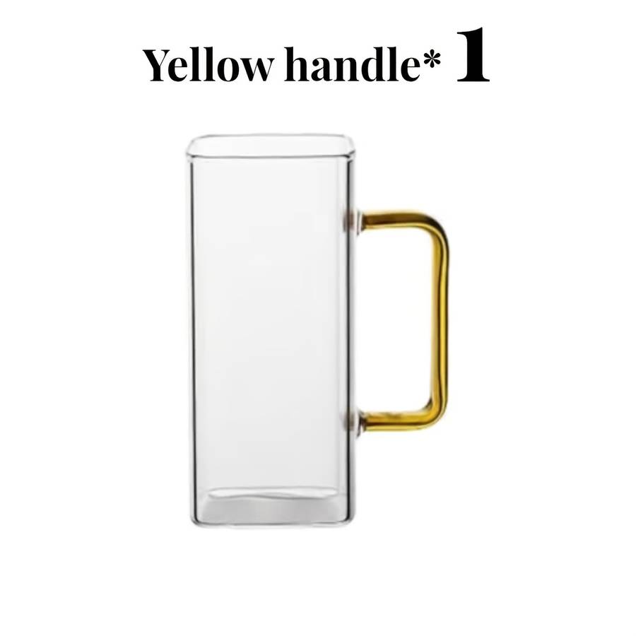 Water Cup Color Yellow Handle Quantity
