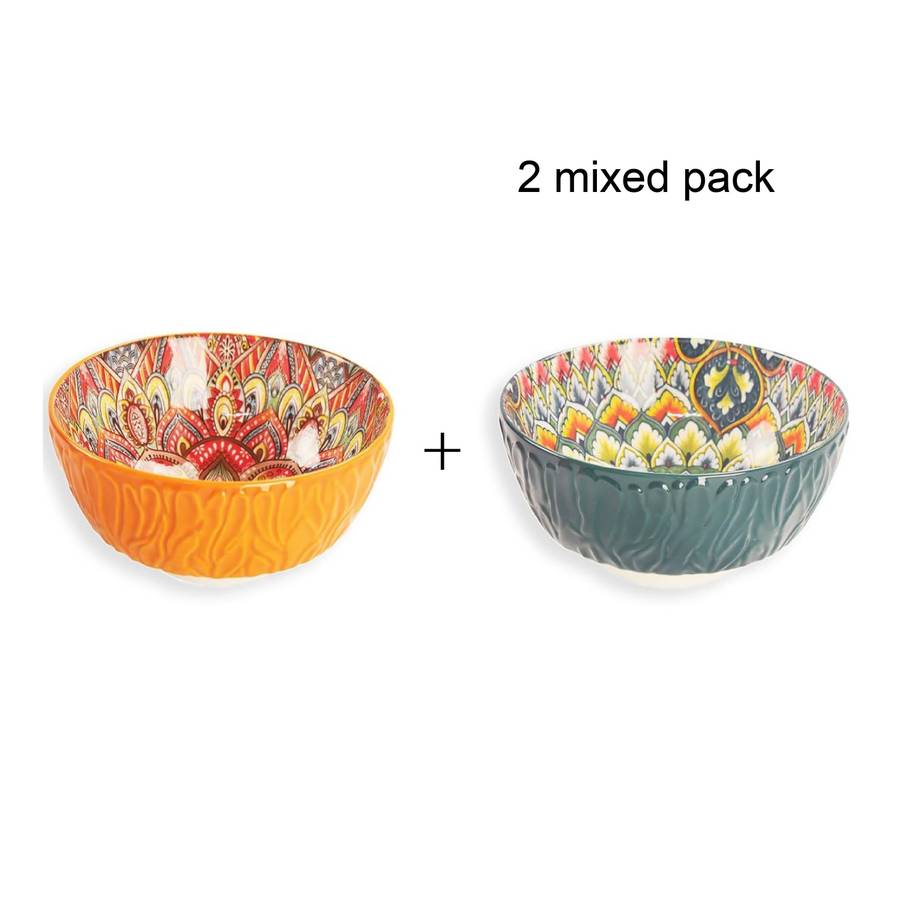 Bowl Color Color Mix A Red  Blue