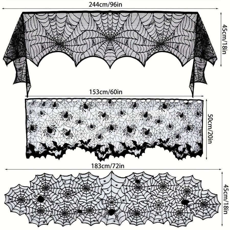Halloween tablecloth decoration Items 102cm round tablecloth