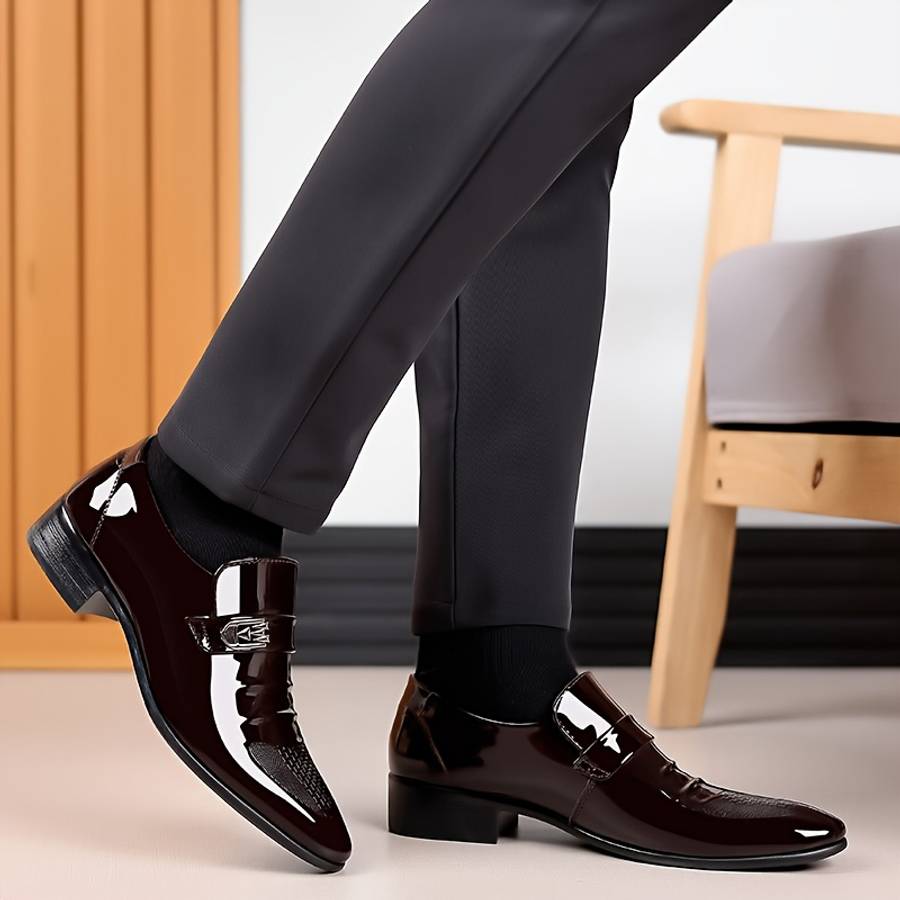 Mens Leather Shoes Color Brown Sizeuk 7.5
