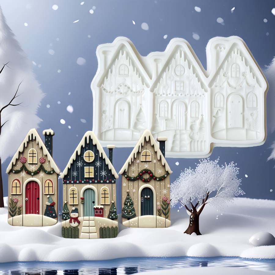Suitable For Baking Molds Style House
