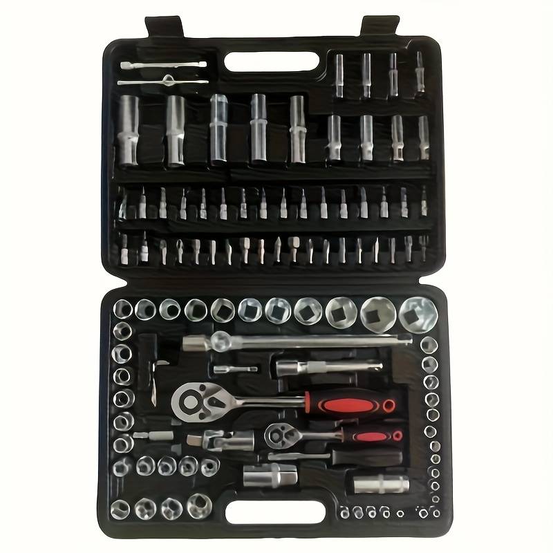 Screwdriver Bit Tool Set Color Regular Orange 151 Piece Set Size 8521455625565