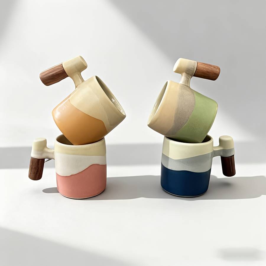Water Cup Quantity 2 Gradient Green