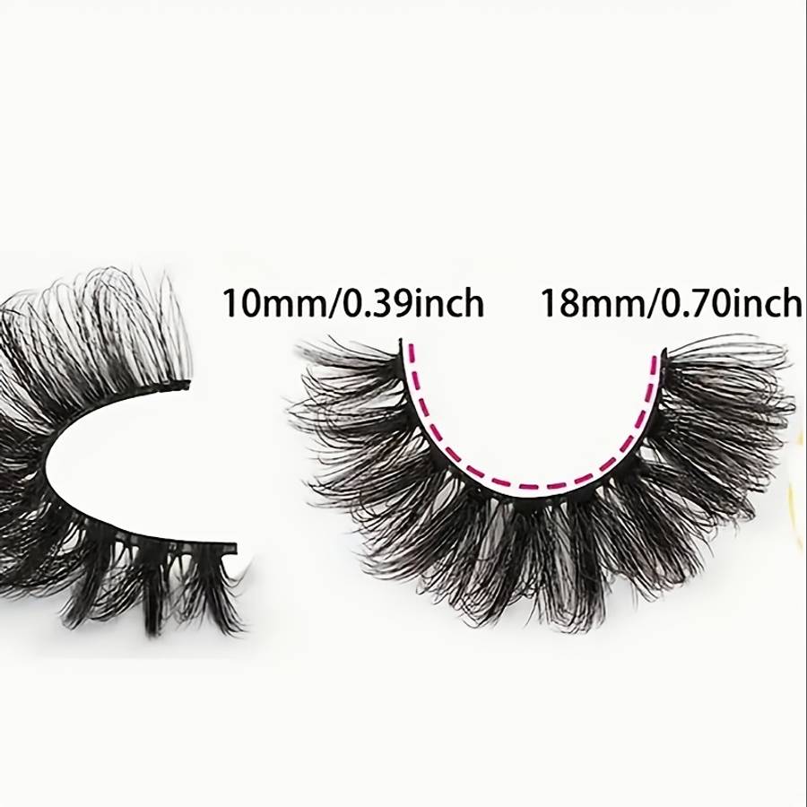 5 Pairs Natural Volume Cluster Lashes Quantity Elht 5d X8