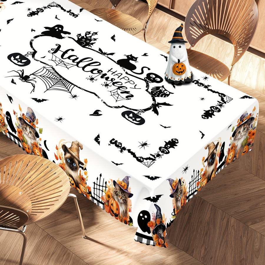 Halloween tablecloth decoration size Rectangle 60x120in or 150x305cm