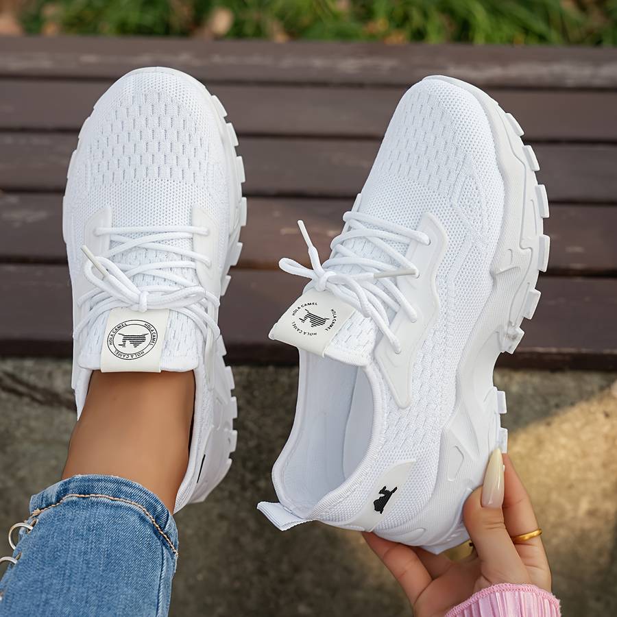 Women S Sneakers Color White Sizeuk 5