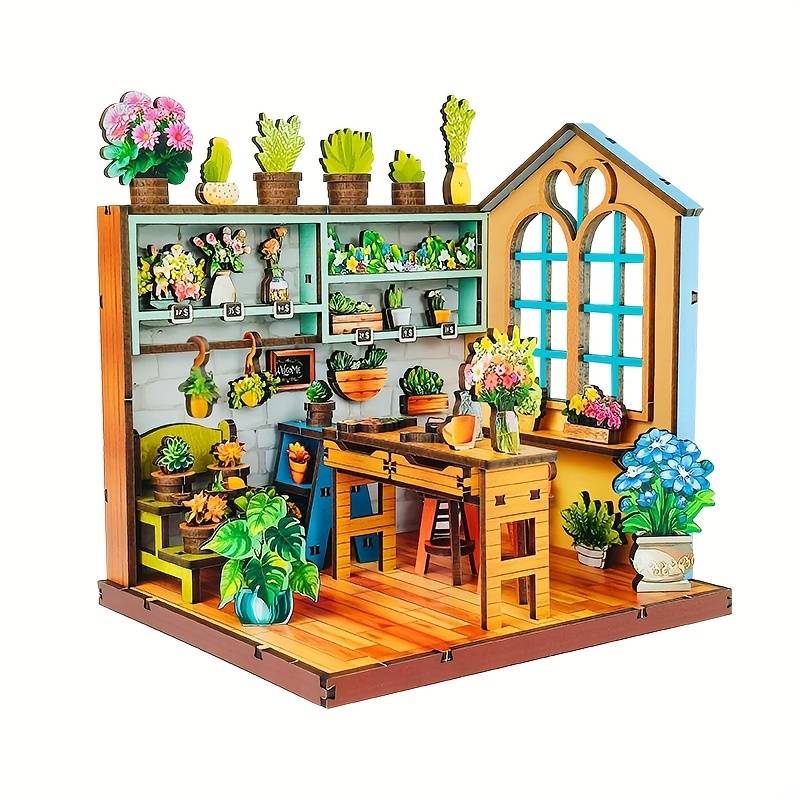 Building Toy Architectural Model Toy Set Style Tiny House  Add   Tool Kit