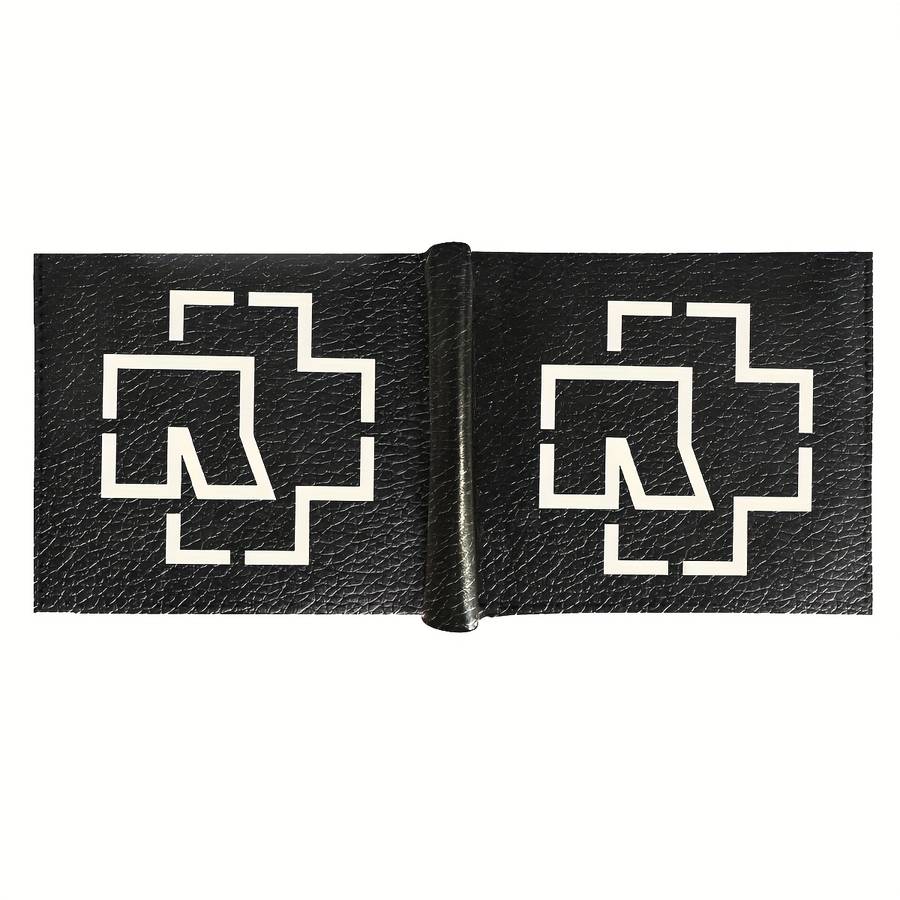 Rammstein-Inspired Graphic Men'S Bifold Walletmultifunctional Coin Purse With Card Holde