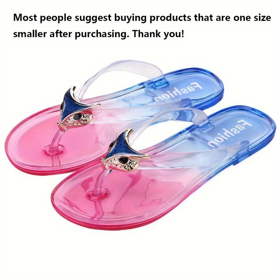 Ladies Summer Flip Flops Pink Red Uk 5